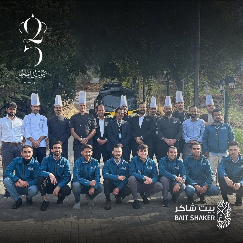 The Bait Shaker team — chefs, guides and staff from the Al-Subaihi community in Al-Salt